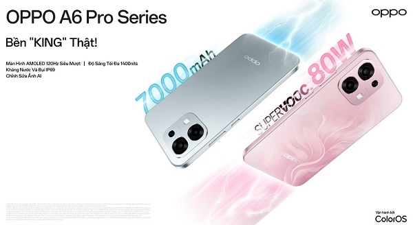OPPO A6 Pro có mấy màu? Cấu hình có gì nổi bật?