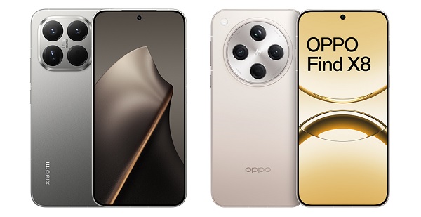 So sánh Xiaomi 15T Pro với OPPO Find X8