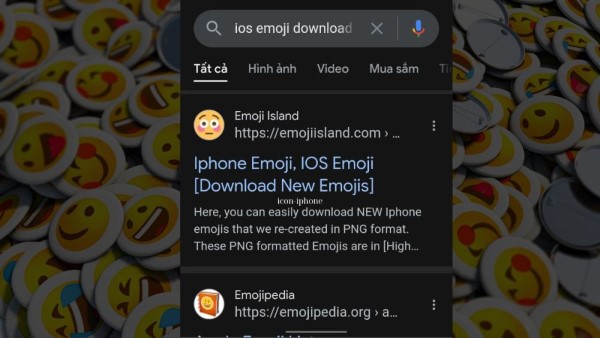 Tìm kiếm với từ khóa iOS Emojis 