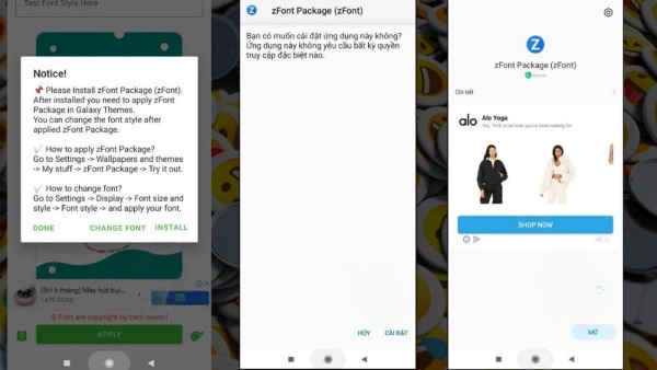 Nhấn “INSTALL”
