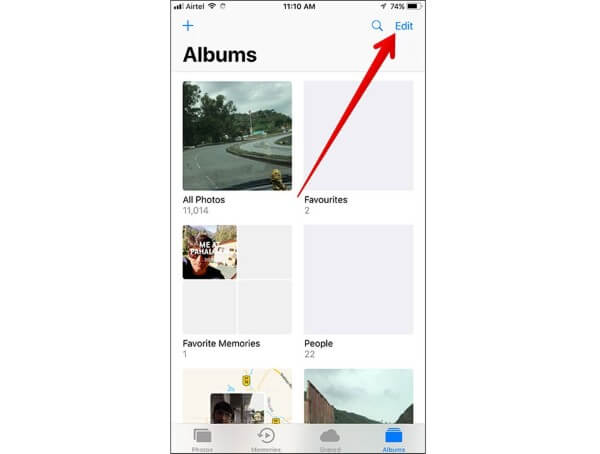 Nhấn “Sửa” (Edit) 