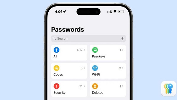 Tính năng lưu và xem lại mật khẩu đã lưu trên iPhone