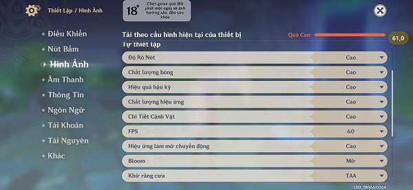 Trải nghiệm game thực tế với tựa game Genshin Impact