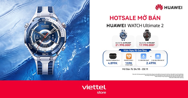 Hotsale mở bán Huawei Watch Ultimate 2