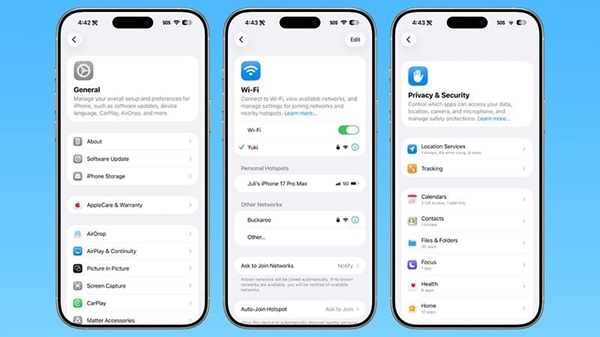 Căn Chỉnh trong Cài đặt