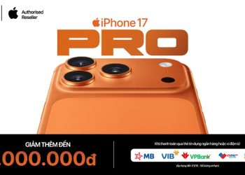 Mua iPhone 17 và iPhone Air giảm đến 4 triệu khi thanh toán/trả góp qua thẻ ngân hàng hoặc ví điện tử