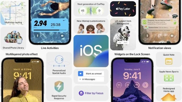 Thiết kế Thanh điều khiển trạng thái mới trên iOS 16
