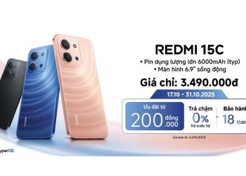 mở bán Xiaomi Redmi 15C