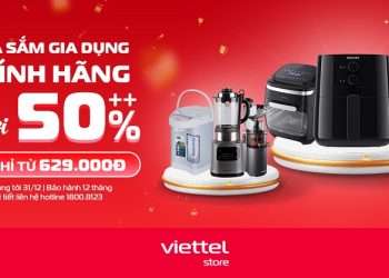 gia dụng chính hãng giảm tới 50%