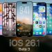 phát hành iOS 26.1 beta 3