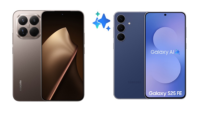 So sánh Xiaomi 15T Pro với Samsung Galaxy S25 FE