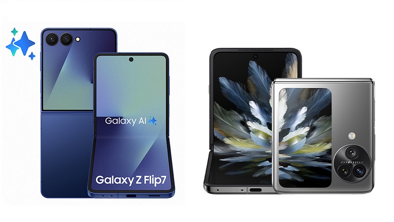 So sánh Samsung Galaxy Z Flip7 và OPPO Find N3 Flip