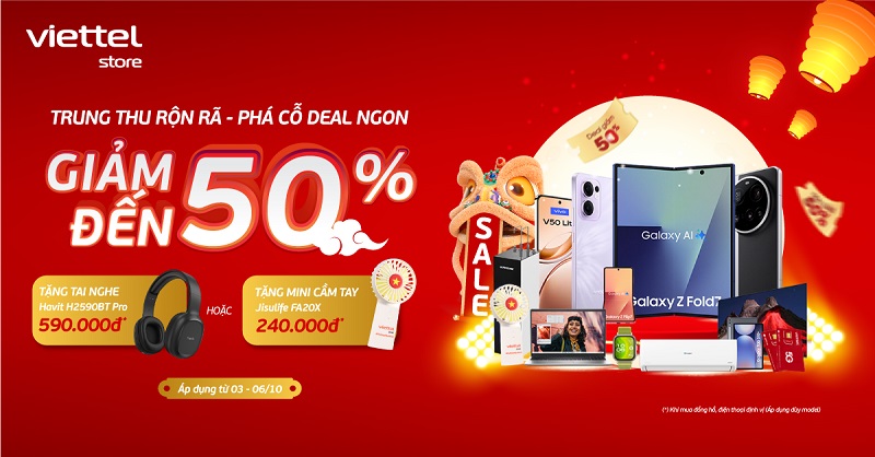 Trung thu rộn rã – Phá cỗ Deal ngon – Giảm đến 50%