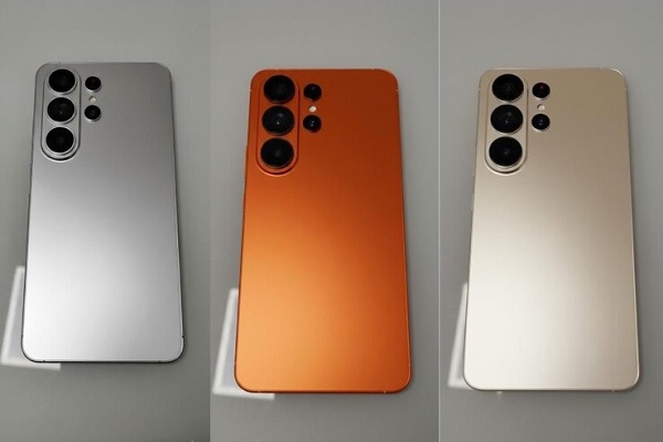 Hình ảnh được cho là các tùy chọn màu của Galaxy S26 Ultra