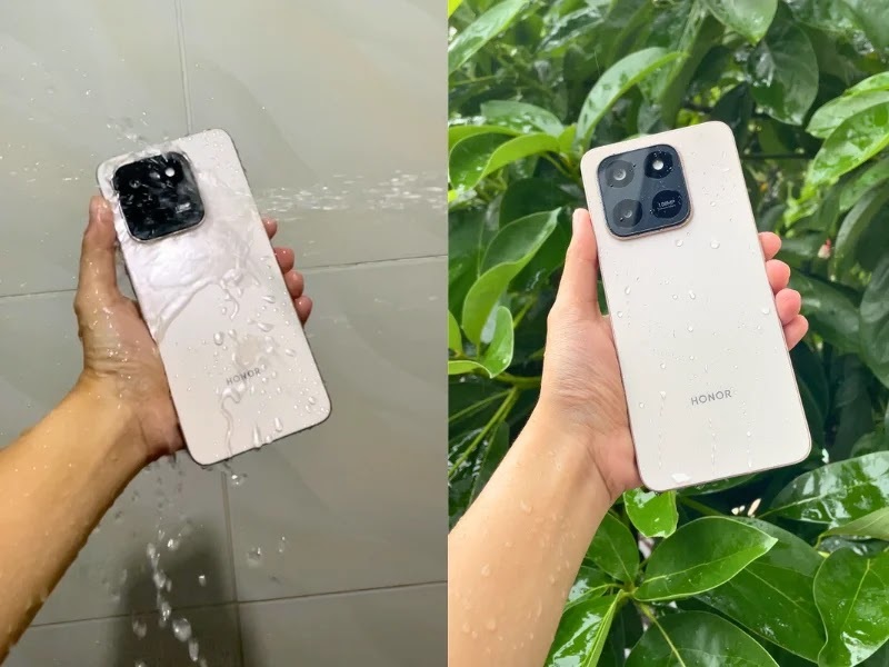 HONOR X7d được trang bị chuẩn chống nước, chống bụi IP65