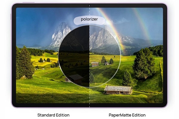 Điểm nhấn công nghệ của phiên bản 2025 chính là màn hình PaperMatte cải tiến