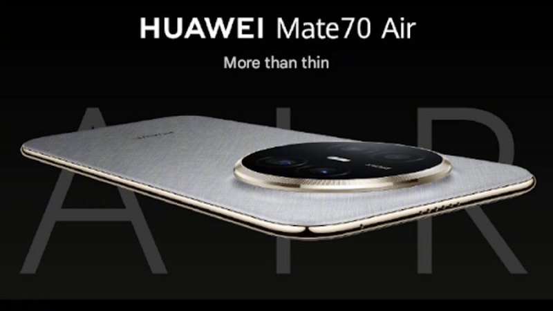 Huawei Mate 70 Air ra mắt