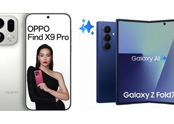 So sánh OPPO Find X9 Pro với Galaxy Z Fold7