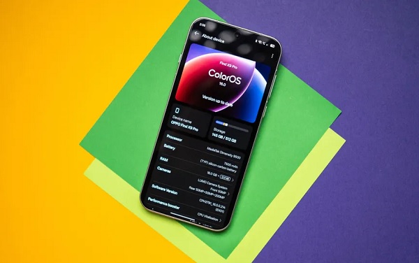 Find X9 Pro hỗ trợ cập nhật phần mềm lâu dài