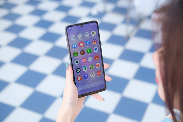 Tốc độ sạc 25W là điểm cộng của Galaxy A07