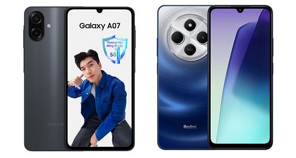 So sánh Samsung Galaxy A07 và Xiaomi Redmi 14C