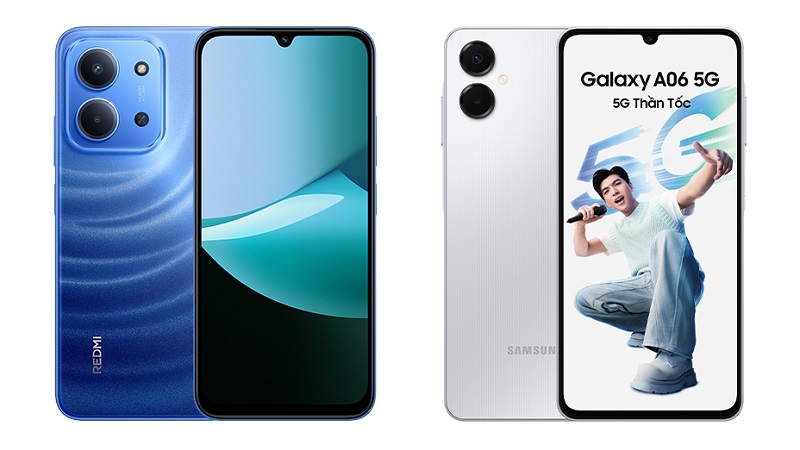 So sánh Xiaomi Redmi 15C và Samsung Galaxy A06 5G
