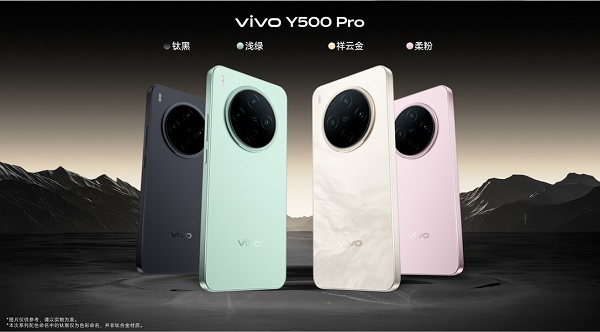 Các phiên bản màu sắc của Vivo Y500 Pro