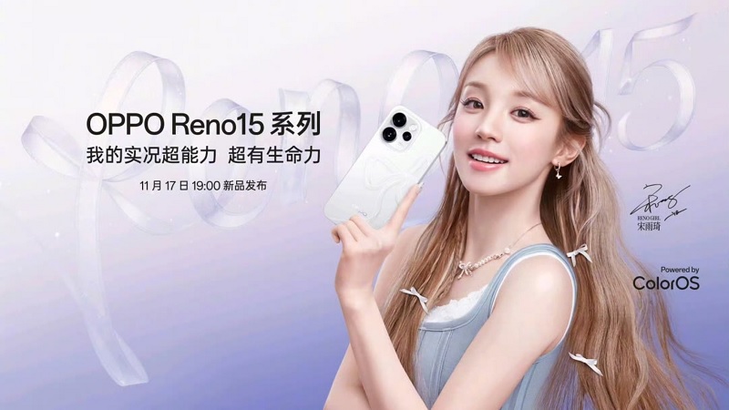 ảnh render OPPO Reno15