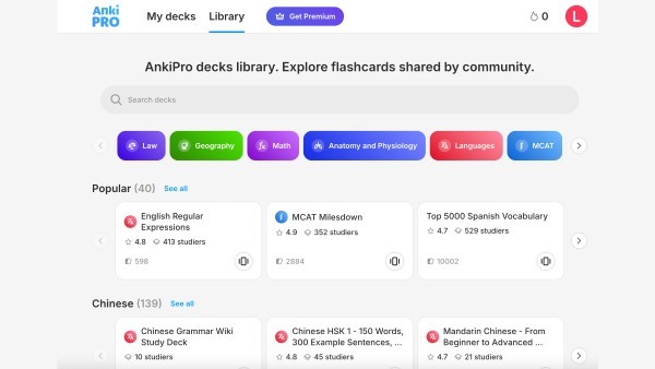 Phần mềm học tập Anki 