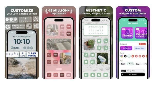 Lý do app trang trí màn hình điện thoại được yêu thích