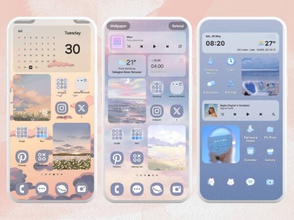 Màn hình điện thoại đẹp tác động tích cực đến tâm trạng