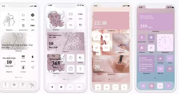 Ứng dụng WidgetClub