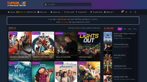 Trang web TuPhim