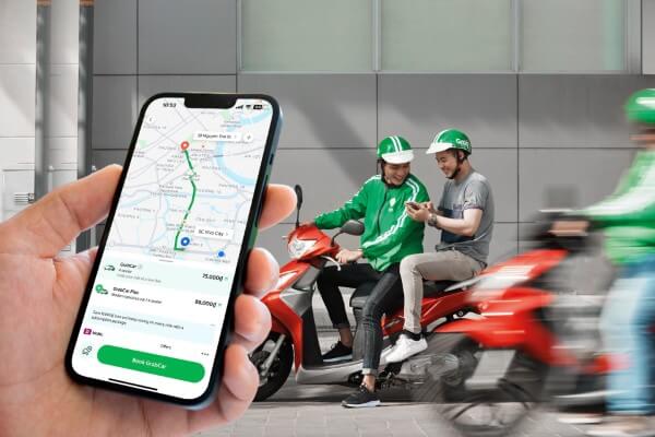 Dùng hai tài khoản Grab khác nhau để đặt xe