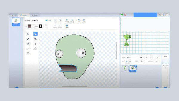 Tạo thêm nhiều kiểu nhân vật Zombie khác 