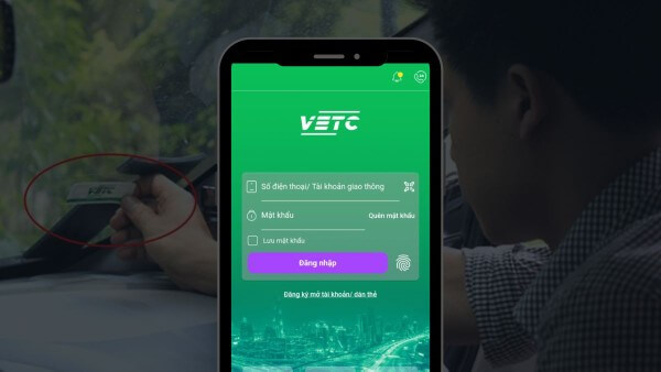 Đăng nhập tài khoản đã đăng ký