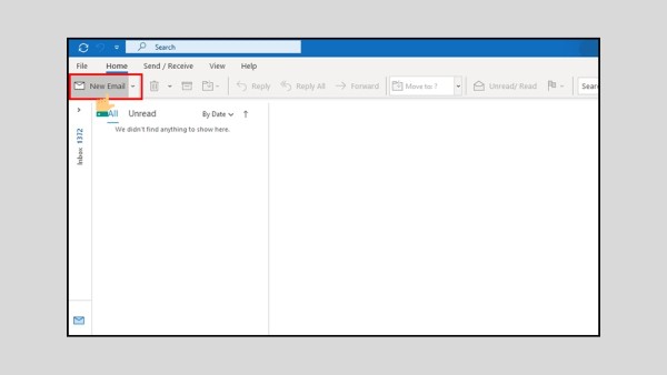 Nhấn New Email