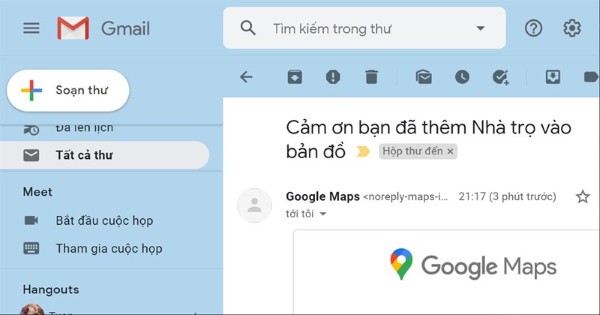 Thông tin sẽ được Google kiểm duyệt và xác thực