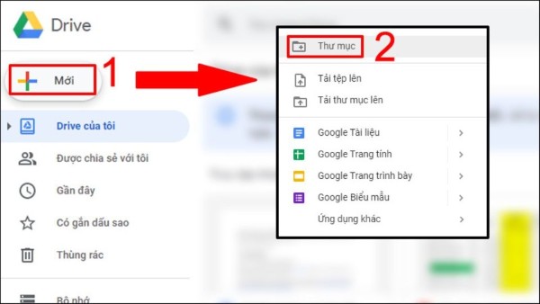 Chọn “Thư mục” 