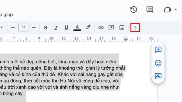 Bôi đen đoạn văn bản