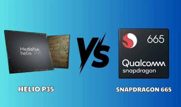 Chip Helio P35 so sánh với Snapdragon 665