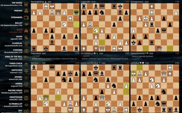 Nền tảng miễn phí Lichess.org