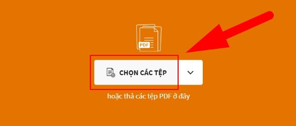 Nhấn Chọn các tệp