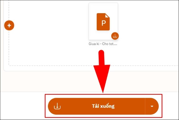Nhấn Tải xuống 