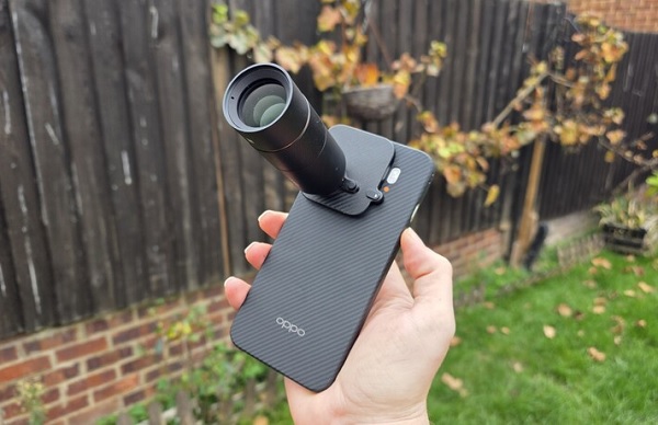 Ống kính teleconverter giúp camera 200MP trở thành một ống kính 230 mm thực thụ