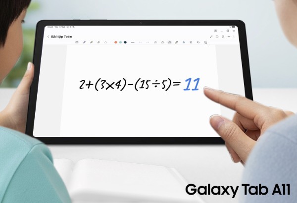 Samsung Galaxy Tab A11 cân bằng giữa hiệu năng, thiết kế và giá trị sử dụng