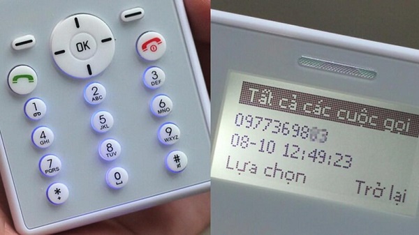 Điện thoại Beeline có hình dáng thiết kế nhỏ nhắn