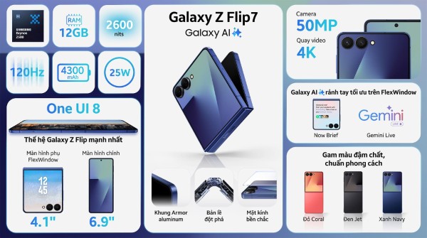 Samsung Galaxy Z Flip7 5G 