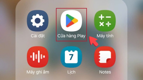 Mở cửa hàng Google Play 