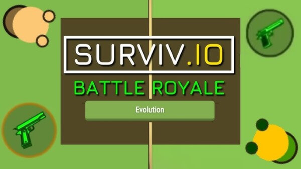 Game Surviv.io theo phong cách battle royale 